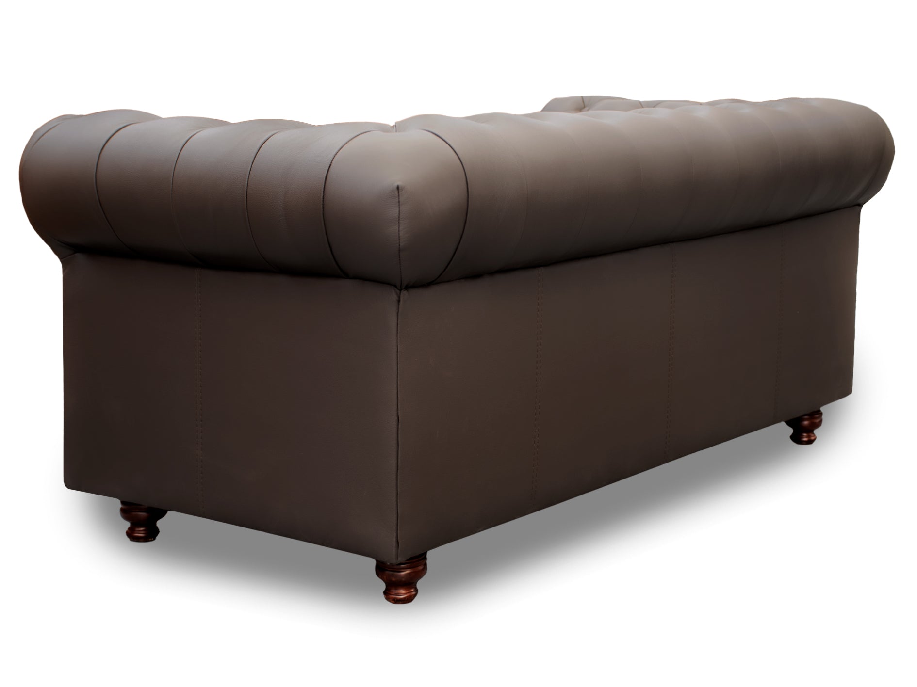 Love seat  de Piel Genuina Mod. Chesterfield 2 plazas