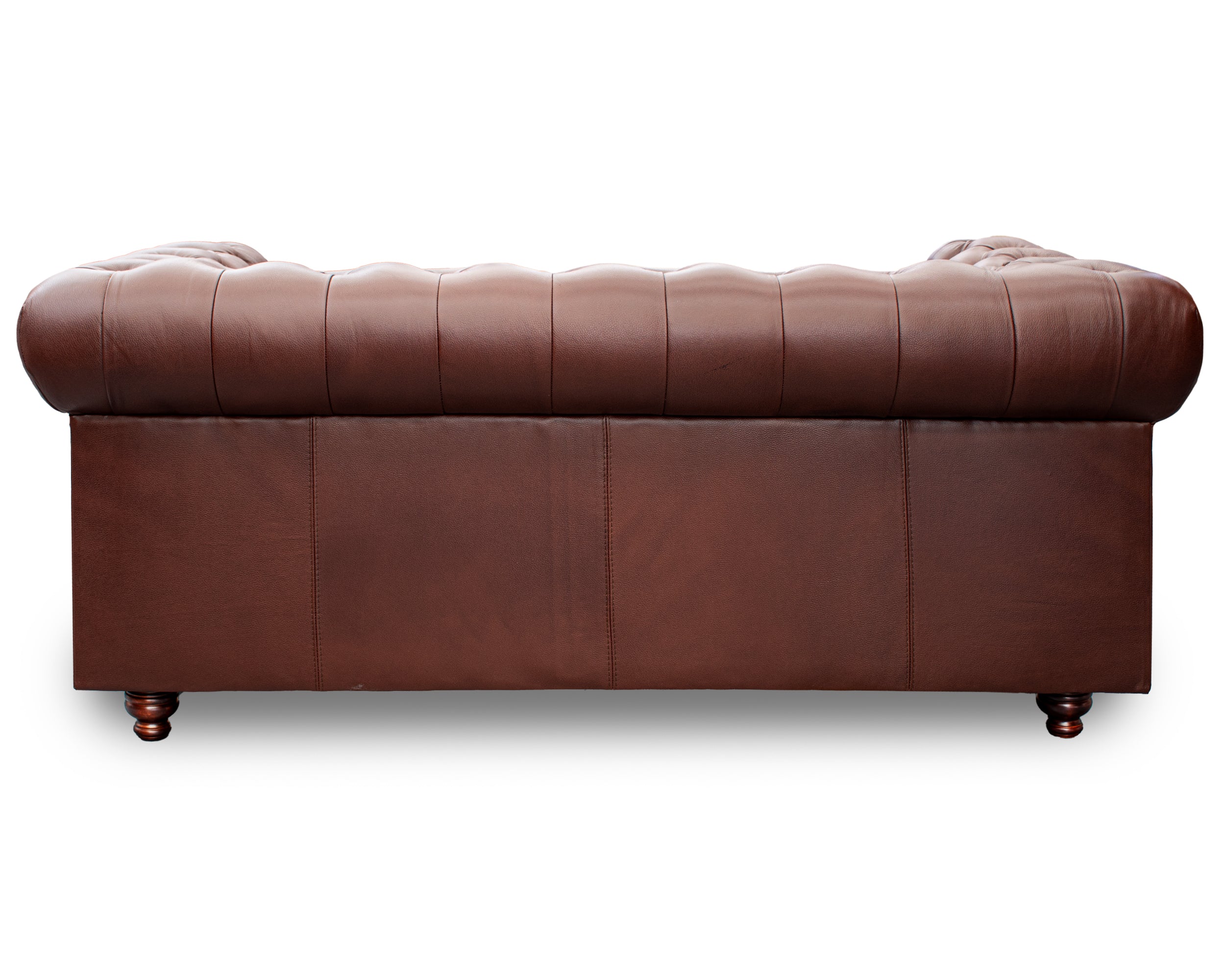 Love seat  de Piel Genuina Mod. Chesterfield 2 plazas